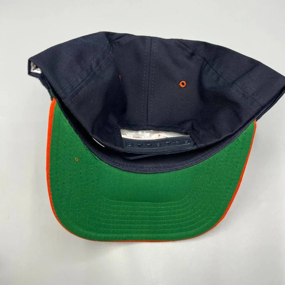 Vintage Syracuse Orangemen NCAA Twins Enterprise Hat Snap back Cap Black New Men - Picture 6 of 7
